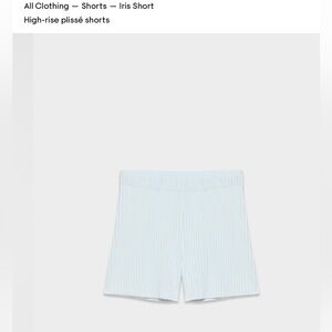 Aritzia Babaton Iris Short Glimmer High-Rise Size Medium